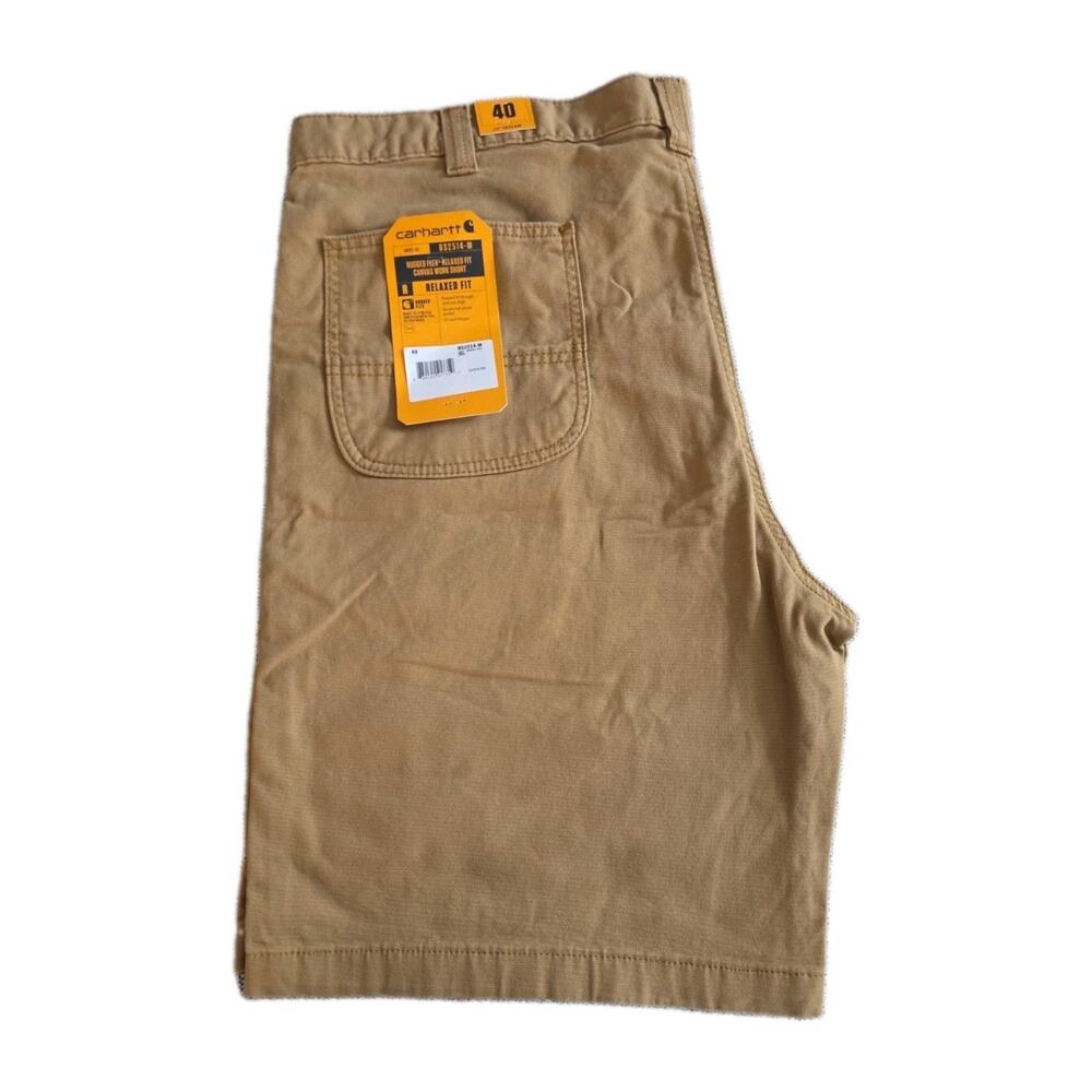 Carhartt Relaxed Fit Rigby Rugged Canvas Work Shorts Men's Size 40x10" Inseam